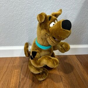 Vintage Scooby Doo Plush Talking Cartoon Network 13” Brown 2001 Untested